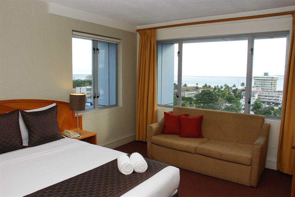 Tanoa Plaza Hotel Сува Номер фото